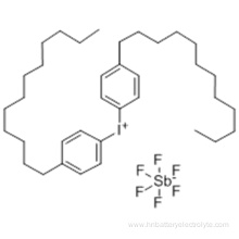 Bis(4-dodecylphenyl)iodonium hexaflurorantimonate CAS 71786-70-4